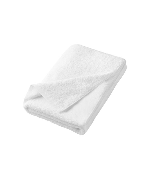 Бяла хавлиена кърпа HOTEL LUX, 50/90 см, 100% памук