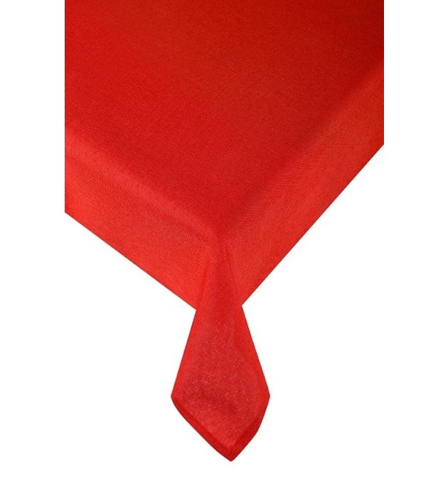 Червена покривка за маса Карина, Размер 145х180 см