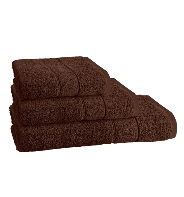 Хавлиена кърпа за баня в кафяво Наполи, размер 70х140 см, 100% памук
