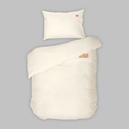 Памучно спално бельо без долен чаршаф НАТУРАЛ, 100% суров памук, 2 части