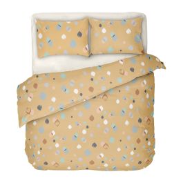 Спално Бельо в пастелни цветове Серена 2, двоен размер с един спален плик, 100% памук ранфорс