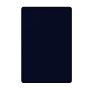 Тъмно син долен чаршаф от памучен сатен, 240/260 см. 