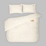 Памучно спално бельо без долен чаршаф НАТУРАЛ, 100% суров памук, 3 части