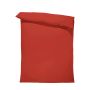 Едноцветен спален плик - Червено, материя ранфорс, размер 150/215 см.