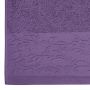 Качествена хавлиена кърпа в лилаво - КАЗАБЛАНКА, размер 70/140 см