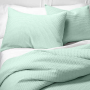 Памучна Покривка за Легло в цвят Мента - СИЕСТА,100% Памук, 220/230 см.