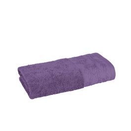 Качествена хавлиена кърпа в лилаво - КАЗАБЛАНКА, размер 50/90 см