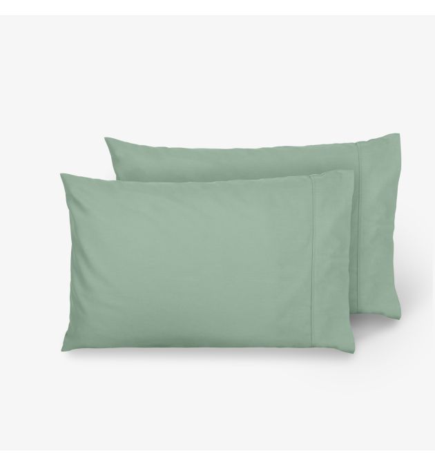 Комплект калъфки за възглавница НЮАНСИ ЗЕЛЕН 50/70, 100% памук ранфорс main product photo