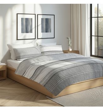 Спално бельо АТОС, 100% Памучен ранфорс, 5 части