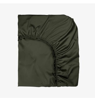 Чаршаф с ластик  ХЪНТЪР, 100% Памучен сатен, 180/200/25 см