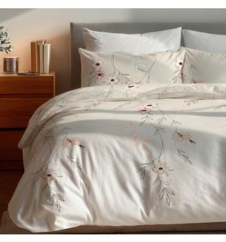 Единичен плик с калъфка АДЕЛ, 100% Памук Ранфорс, 2 части