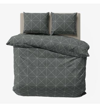Спално бельо АРТУР, 100% Памук Ранфорс, 4 части
