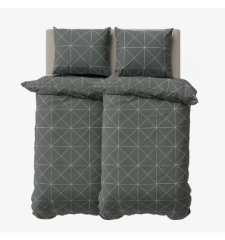 Спално бельо АРТУР, 100% Памук Ранфорс, 5 части