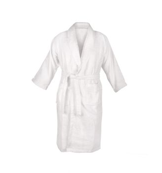 Халат за баня с шал яка S/M, 400 г/м2, ХОТЕЛСКИ
