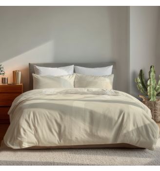 Двоен плик с калъфки КАМЕРЪН, 100% Памук Ранфорс, 3 части