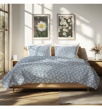 Спално бельо ДЕЙЗИ, 100% Памук Ранфорс, 5 части