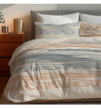 Единичен плик с калъфка ЕВЕРЕТ, 100% Памук Ранфорс, 2 части