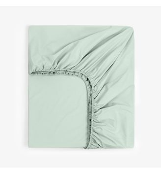 Чаршаф с ластик МЕНТА ПЕРКАЛ, 200/200/30