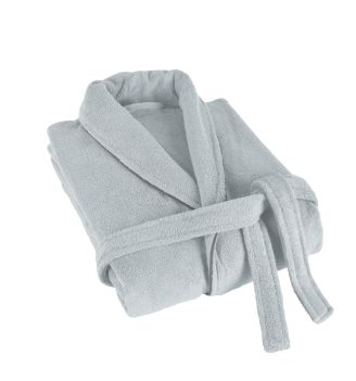 Качествен Халат за Баня, L/XL, ХАВАНА СИВО