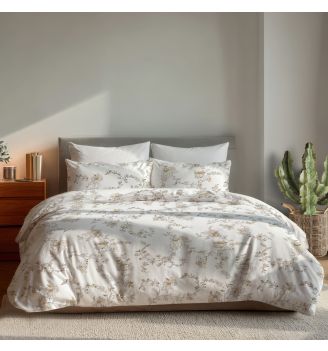 Спално бельо ЛИН, 100% Памук Ранфорс, 4 части