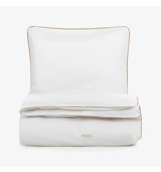 Хотелско спално бельо ПРЕМИУМ КЛАСИК БЕЖОВО, 2 части