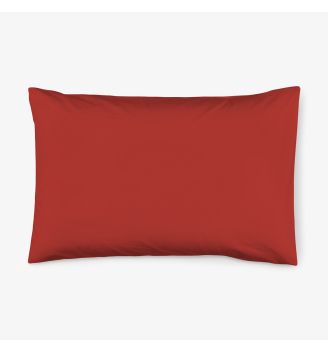 Едноцветна Калъфка за Възглавница ЧЕРВЕНО 100% Памук Ранфорс, 50/70