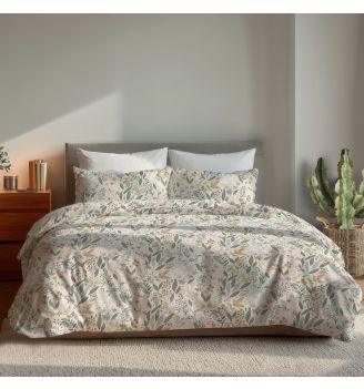 Двоен плик с калъфки ТАШ, 100% Памук Ранфорс, 3 части