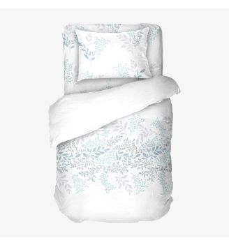 Памучно Спално Бельо ВИКТОРИЯ, 100% Памук Ранфорс, 3 части