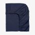 Чаршаф с ластик ДЕНИМ СИН, 100% памук ранфорс, 120/200/30 см