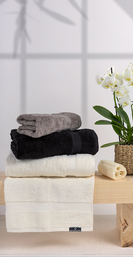 Egyptian cotton towels Alexandria DILIOS